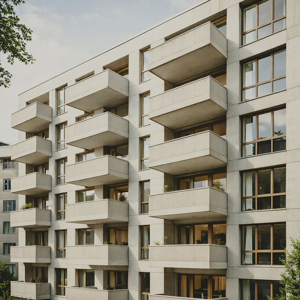 Prefabricerade betongelement för byggkonstruktion